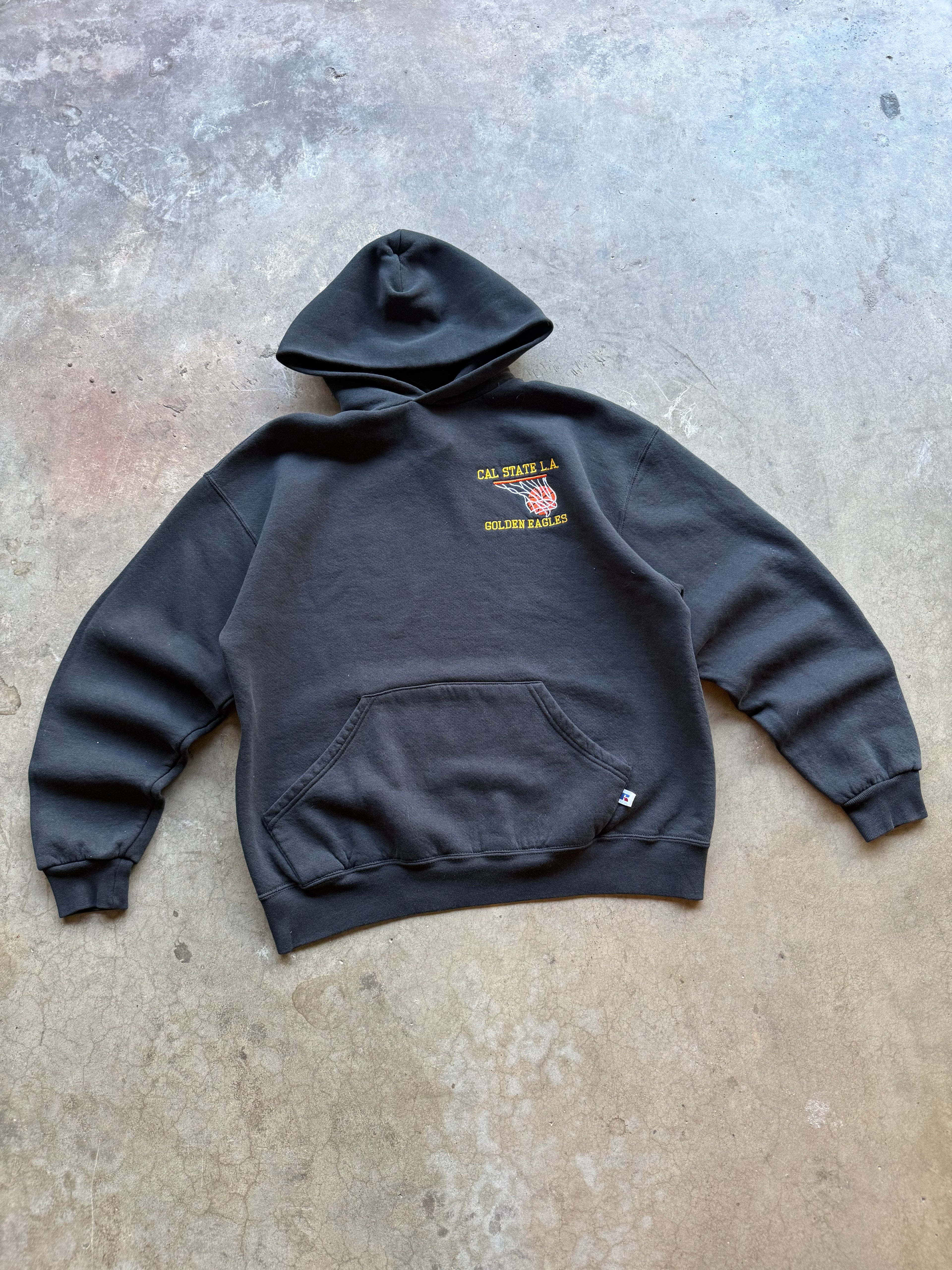 Black “Cal State LA” Russell Hoodie