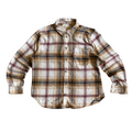 Orange/Brown Cotton Flannel