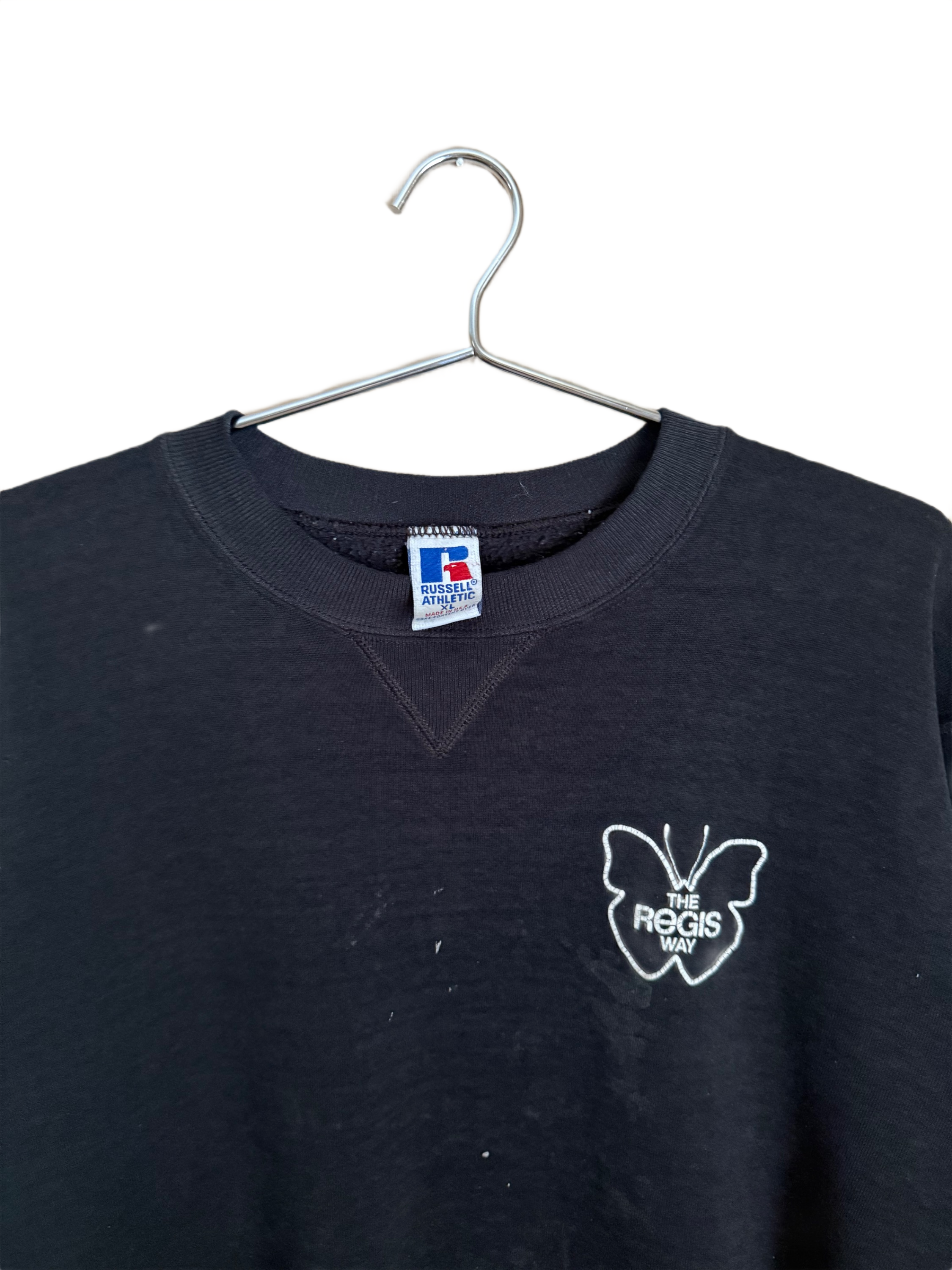 Faded Black Russell Sweat
