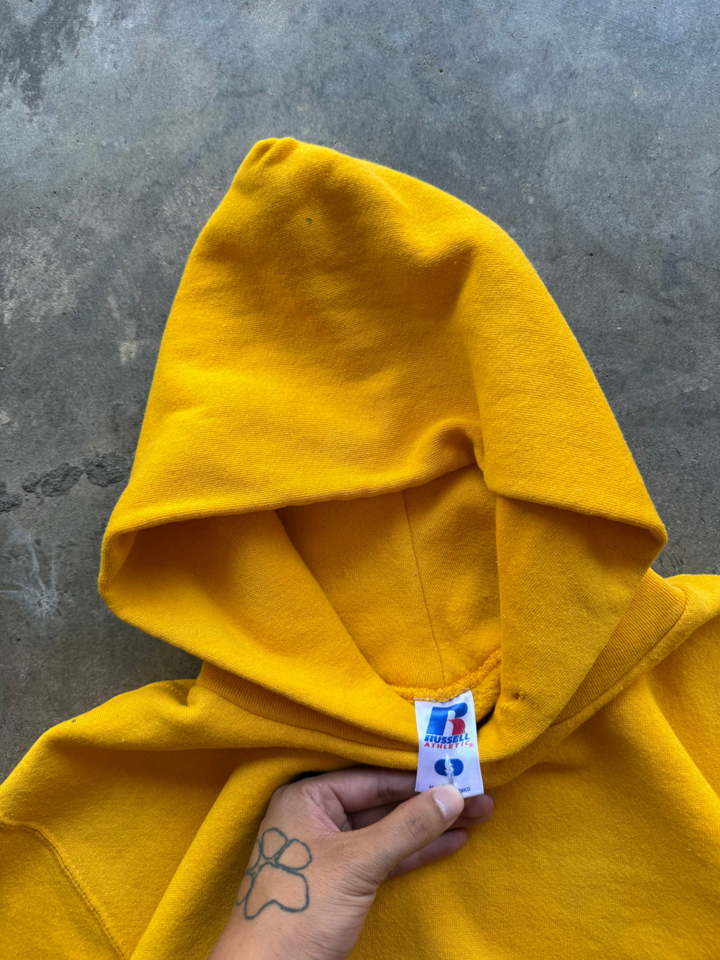 Yellow Russell Hoodie