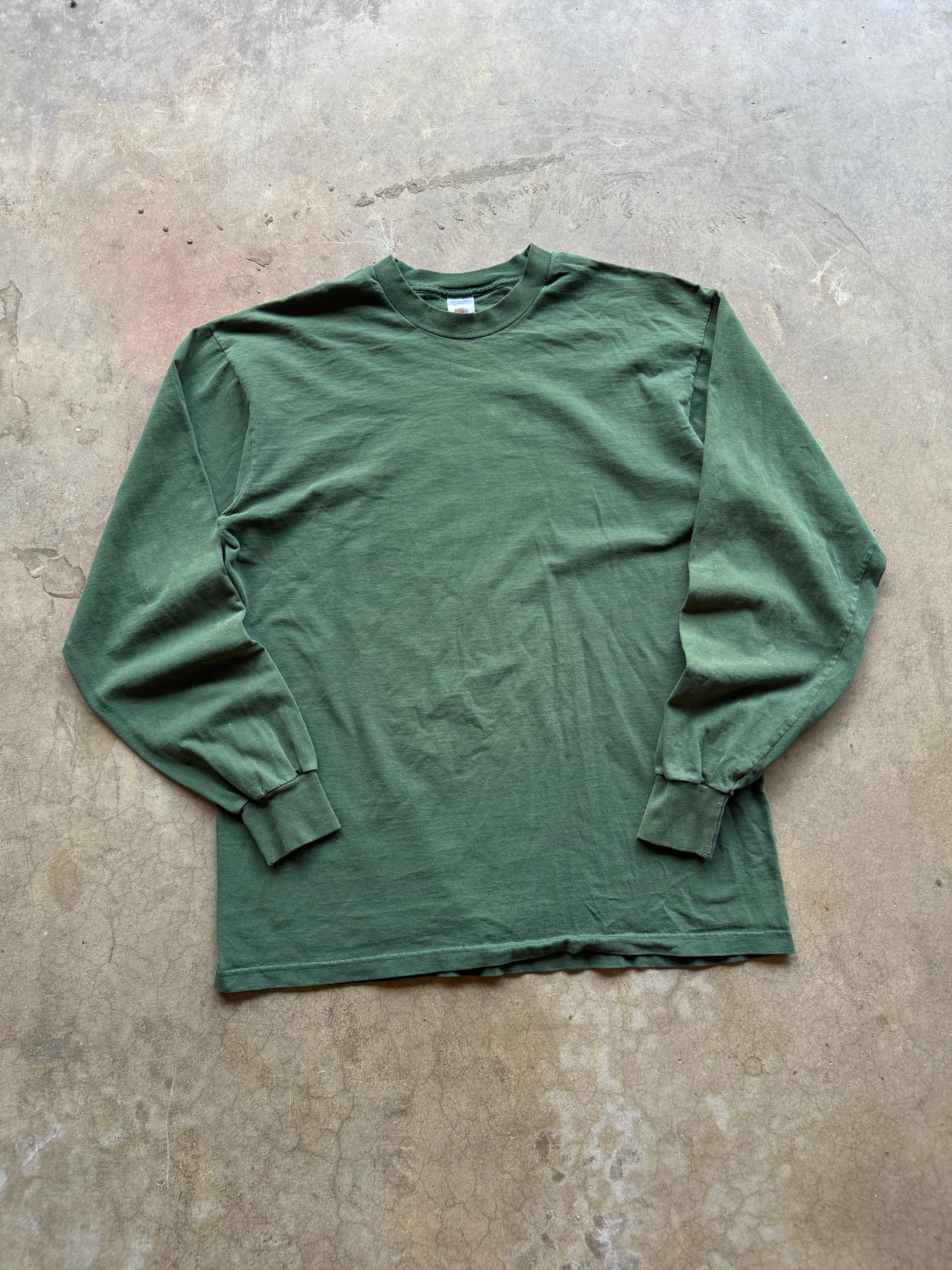 Green L/S Tee