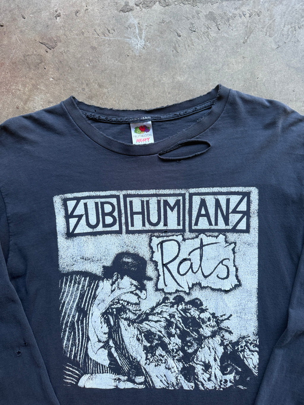 Thrashed Sub-Humans L/S Tee