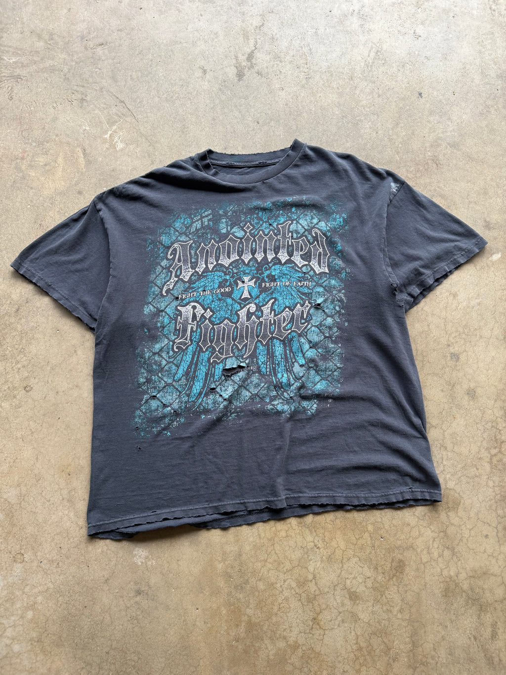 Thrashed Religious Tee