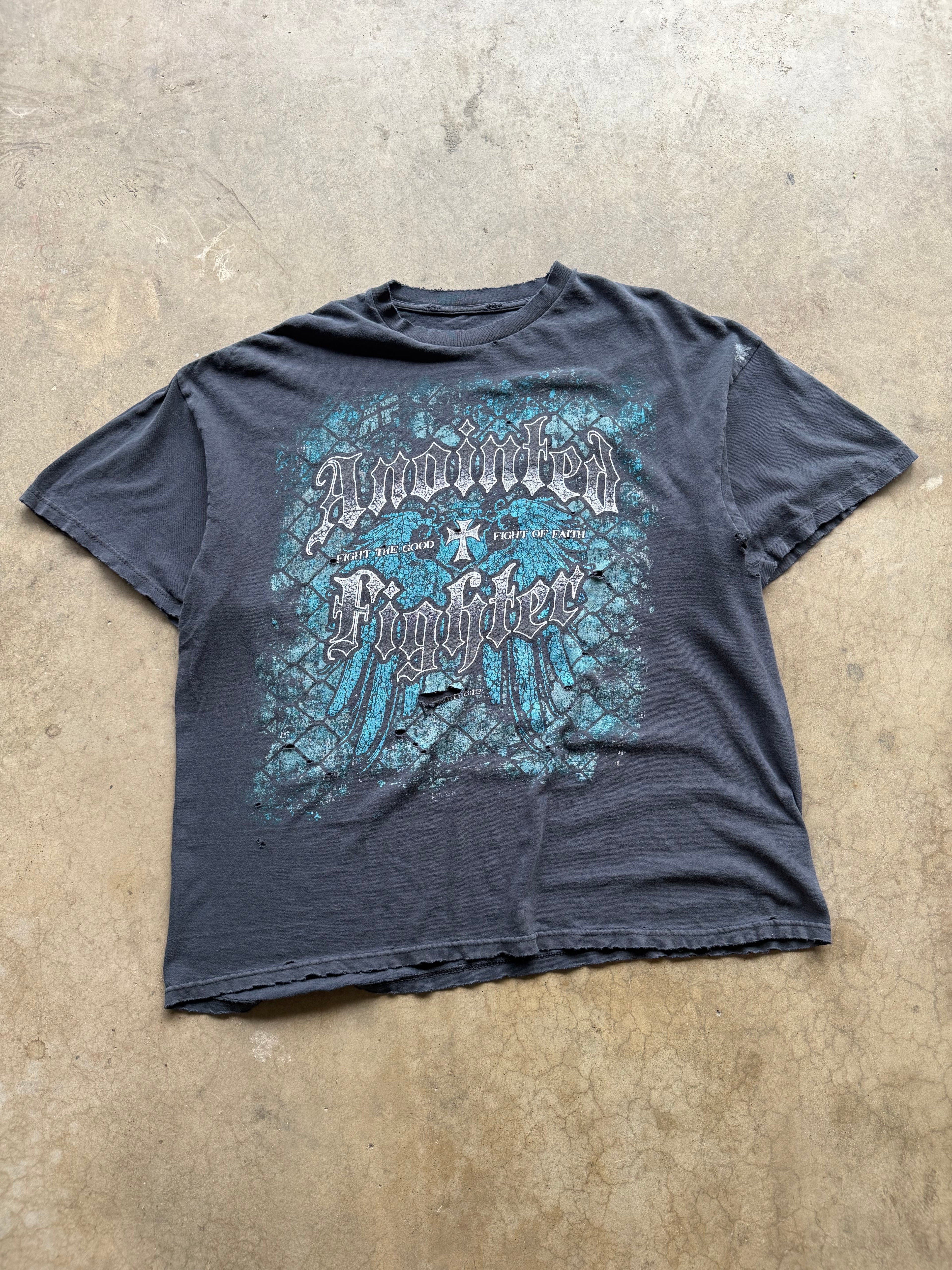 Thrashed Religious Tee