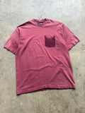 Red Ghost Pocket Tee