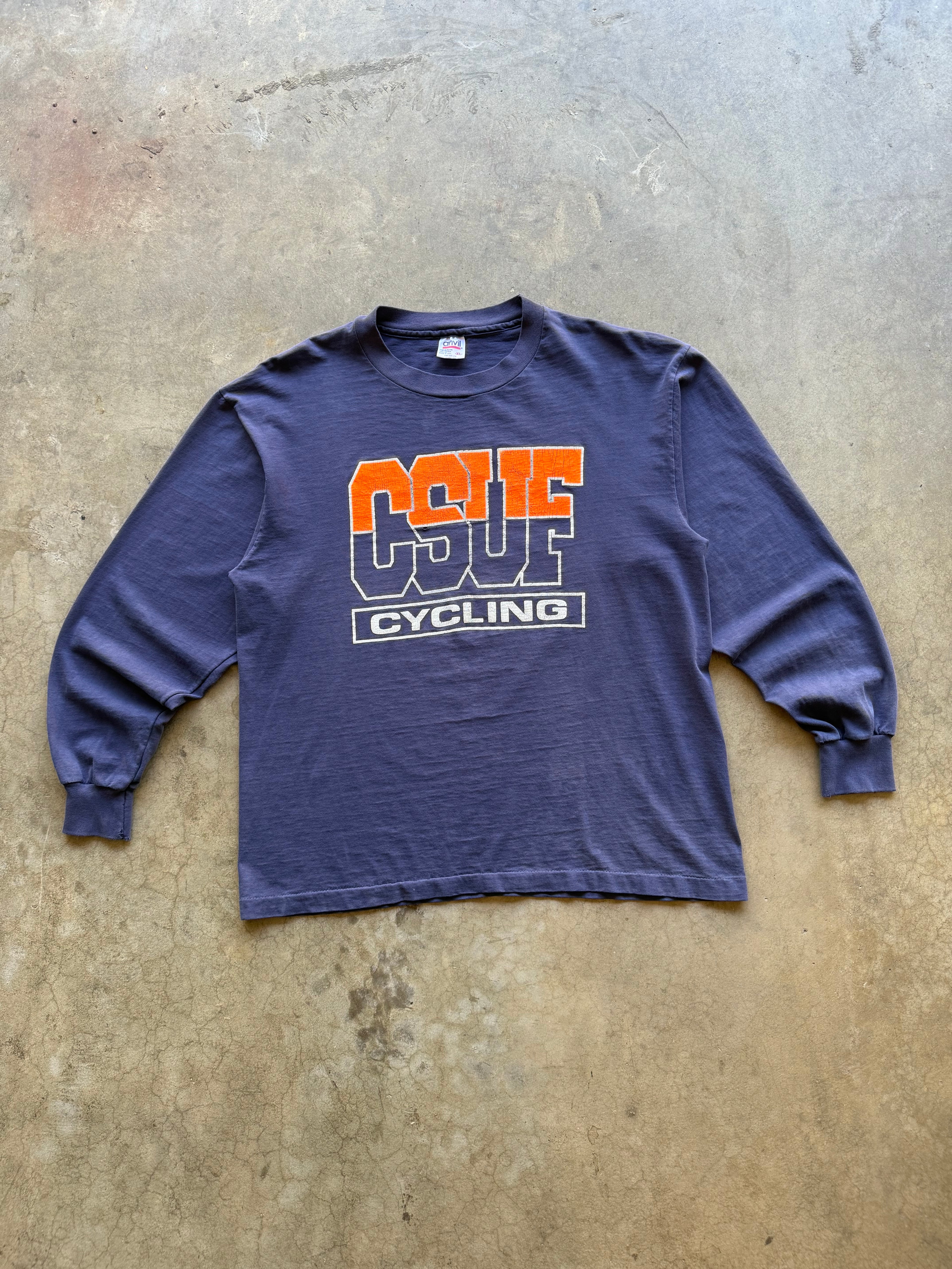 CSUF Cycling L/S Tee