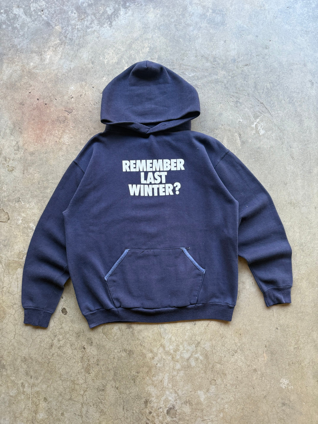 "Remember Last Winter" Russell Hoodie