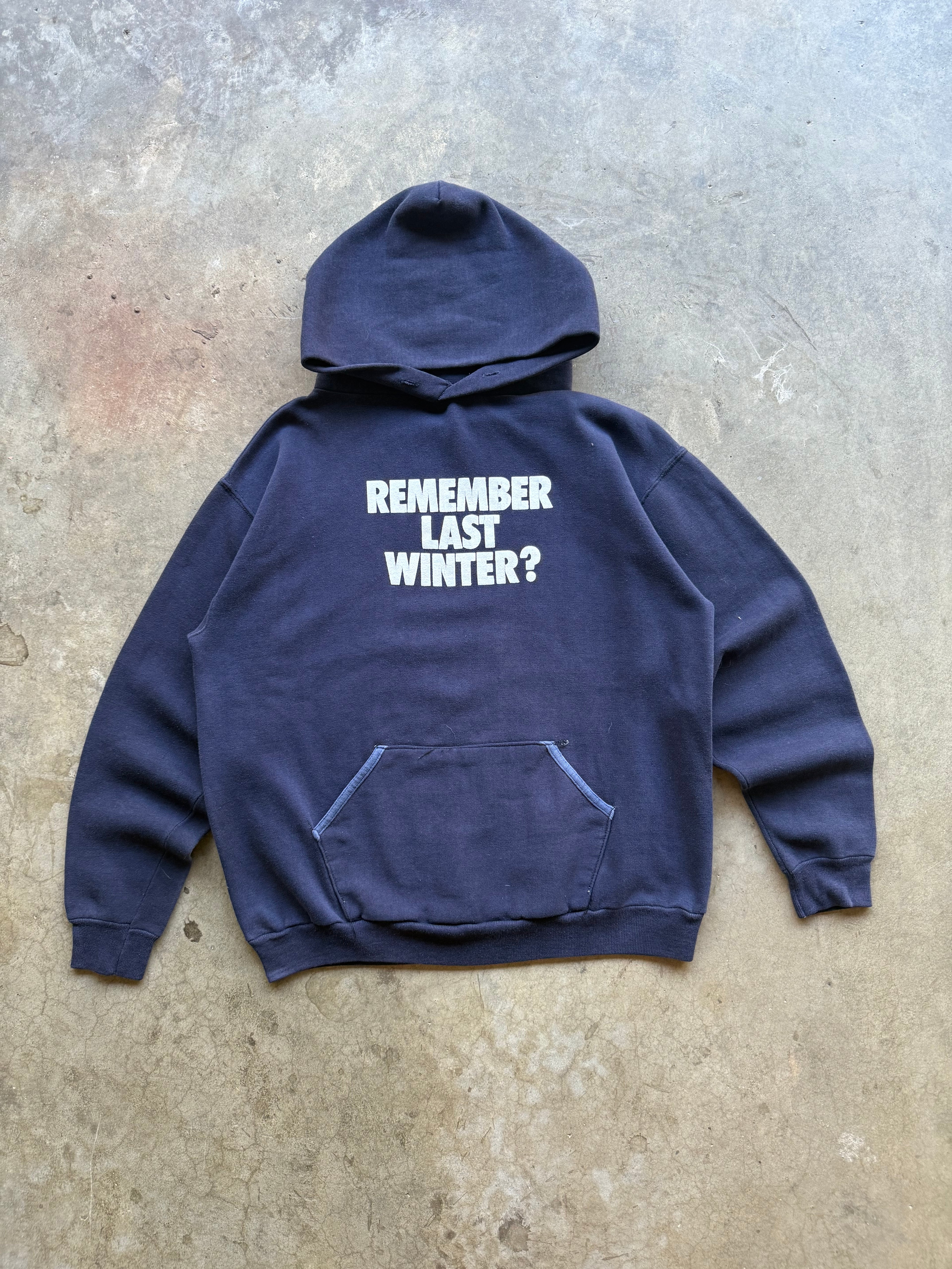 "Remember Last Winter" Russell Hoodie