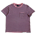 Pink Striped Pocket Tee