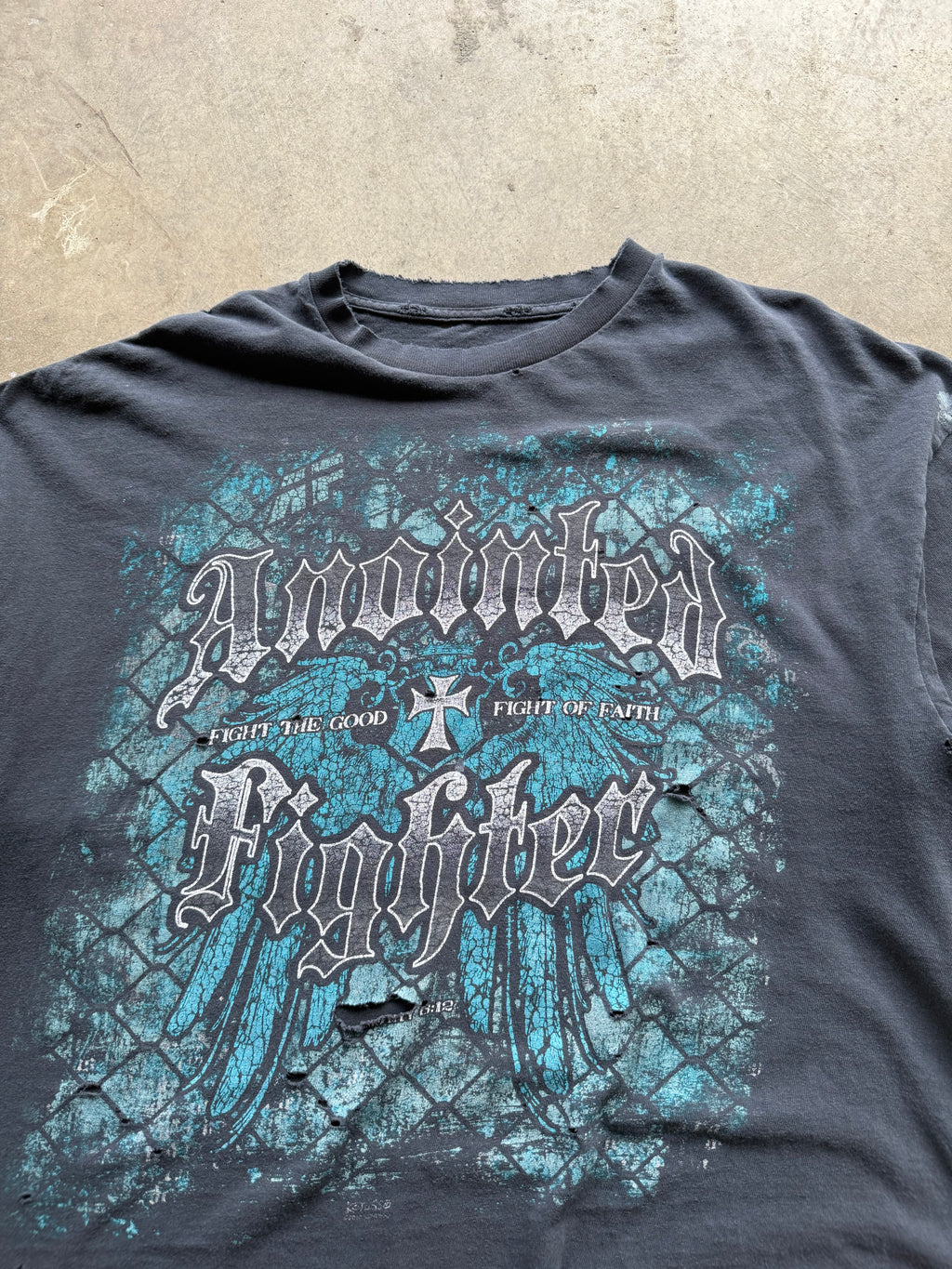 Thrashed Religious Tee