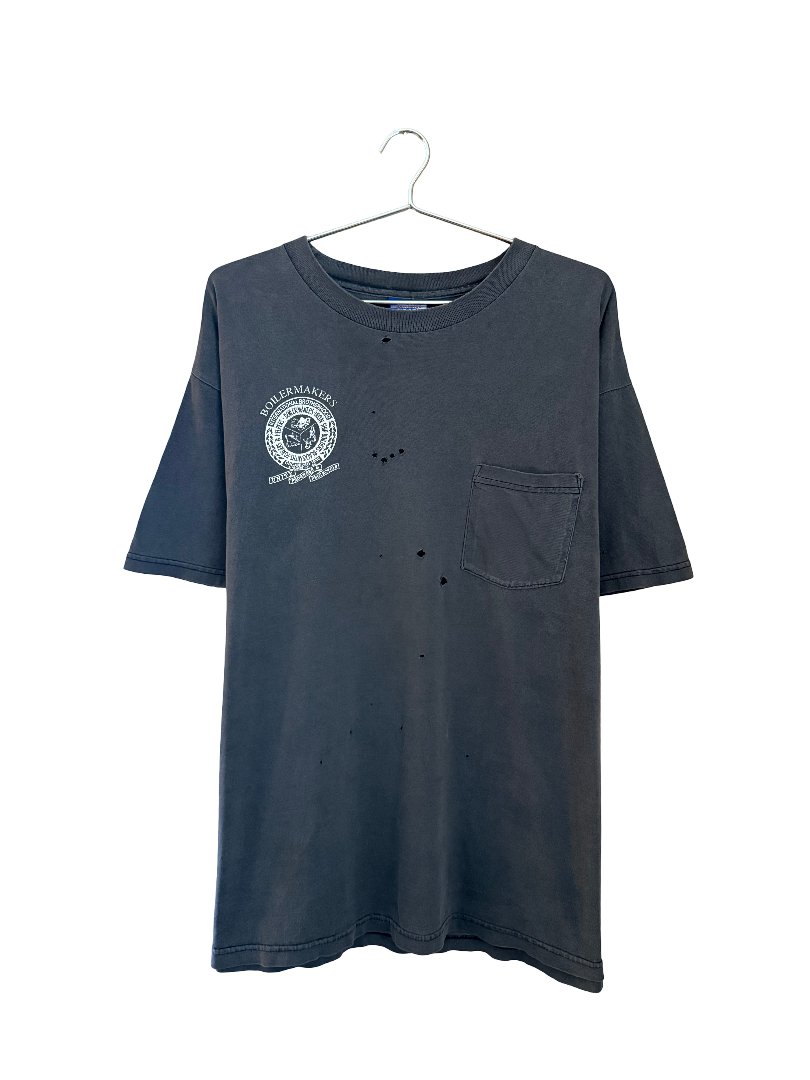 Faded Union-Member Pocket Tee