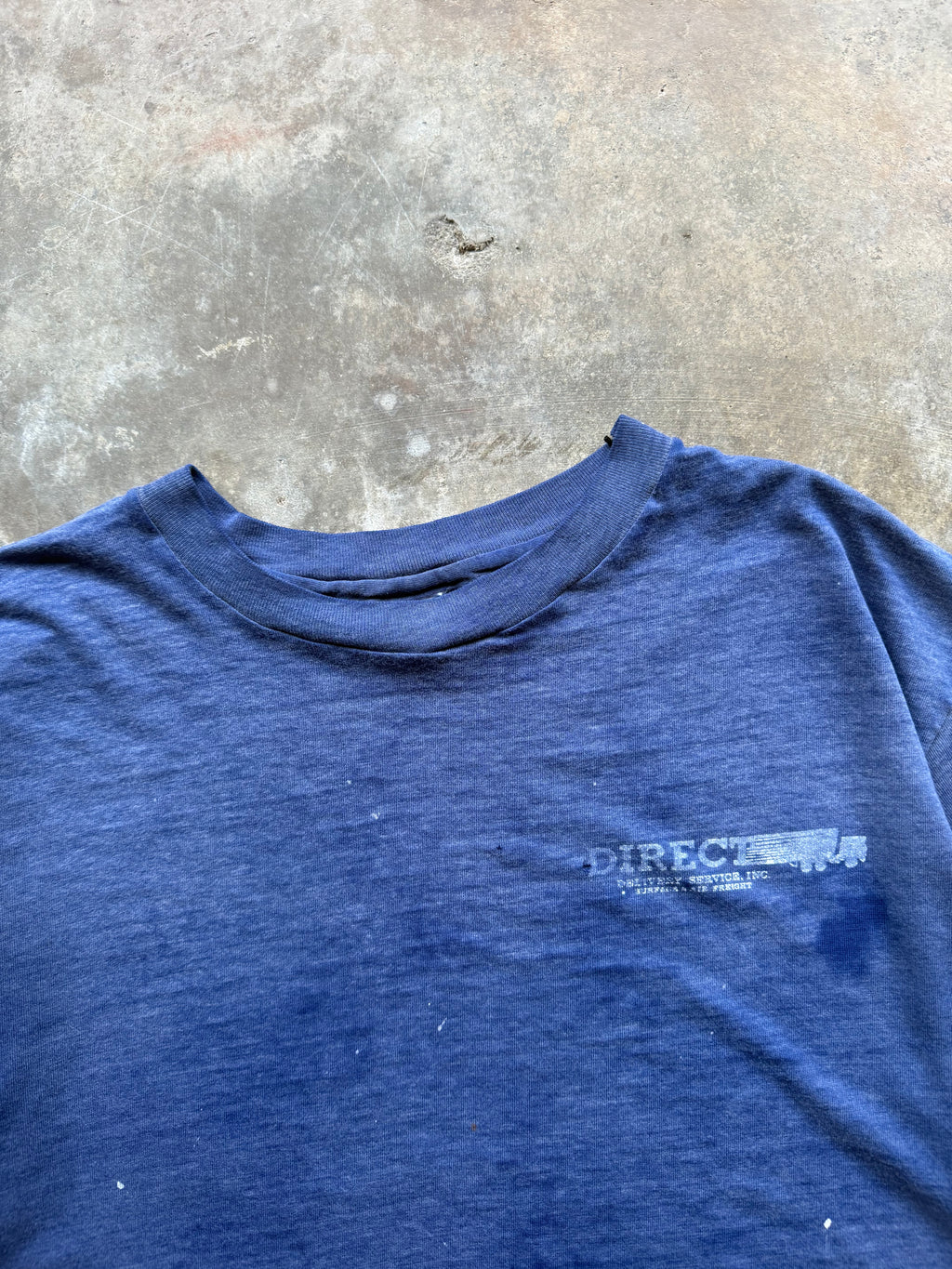 Faded & Distressed Trucking Tee