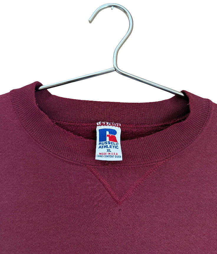 Faded Wine-Red Russell Sweat