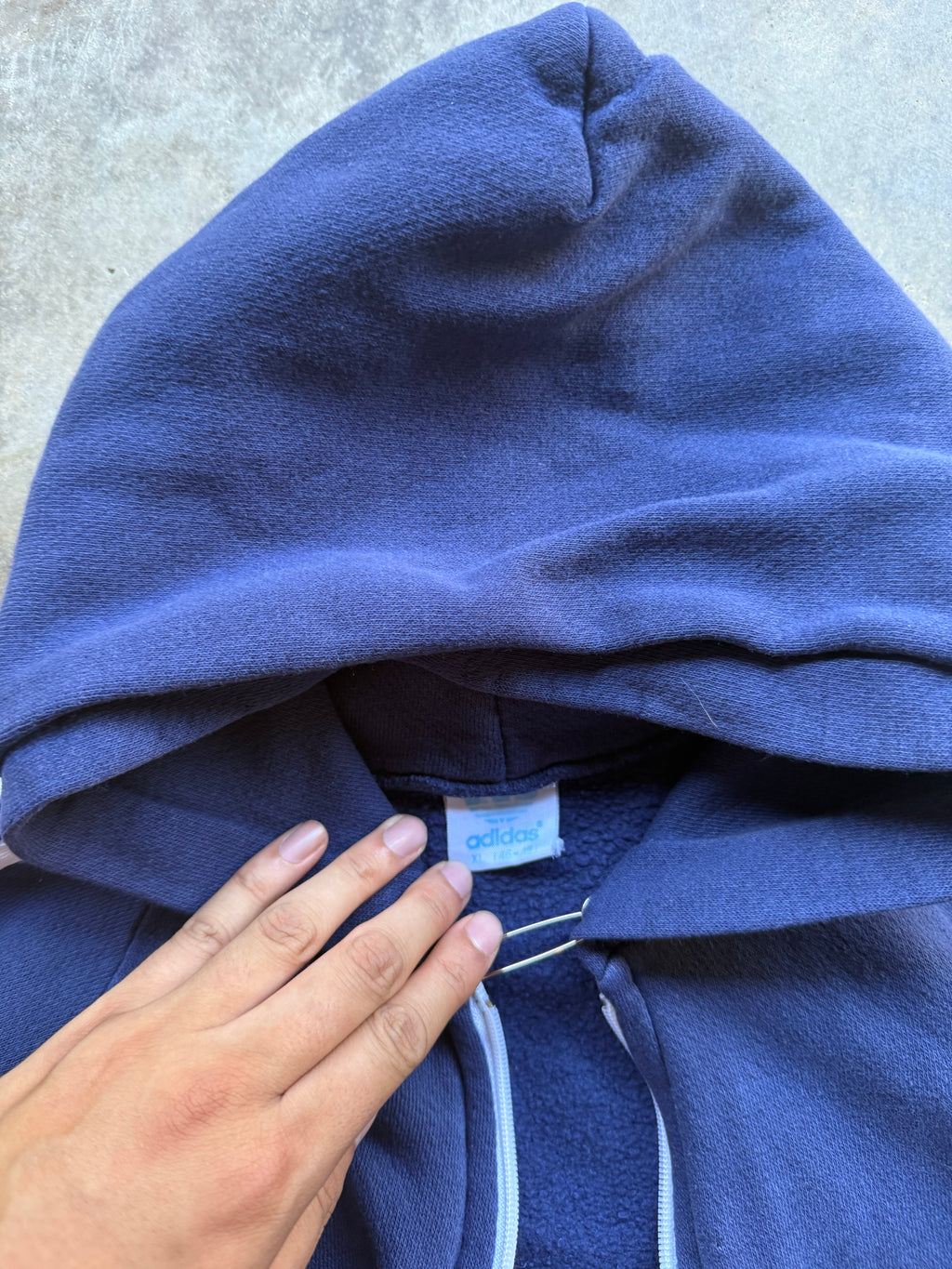 Adidas Zip-Less Zip-Up Hoodie