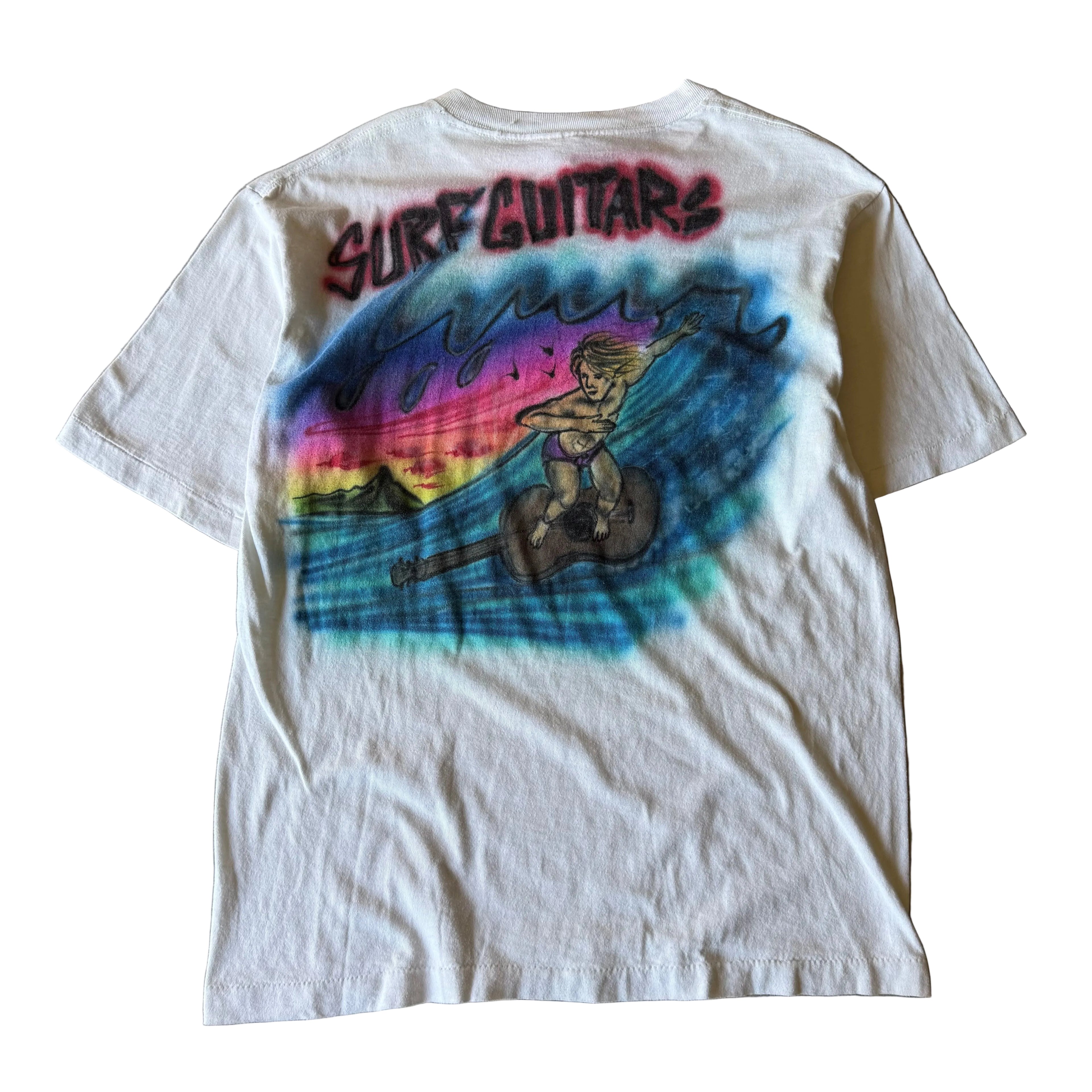 Airbrushed “Surf Guitars” Tee