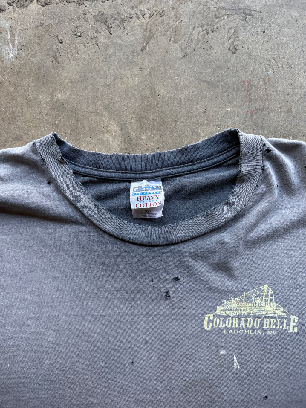 Thrashed and Faded Tee