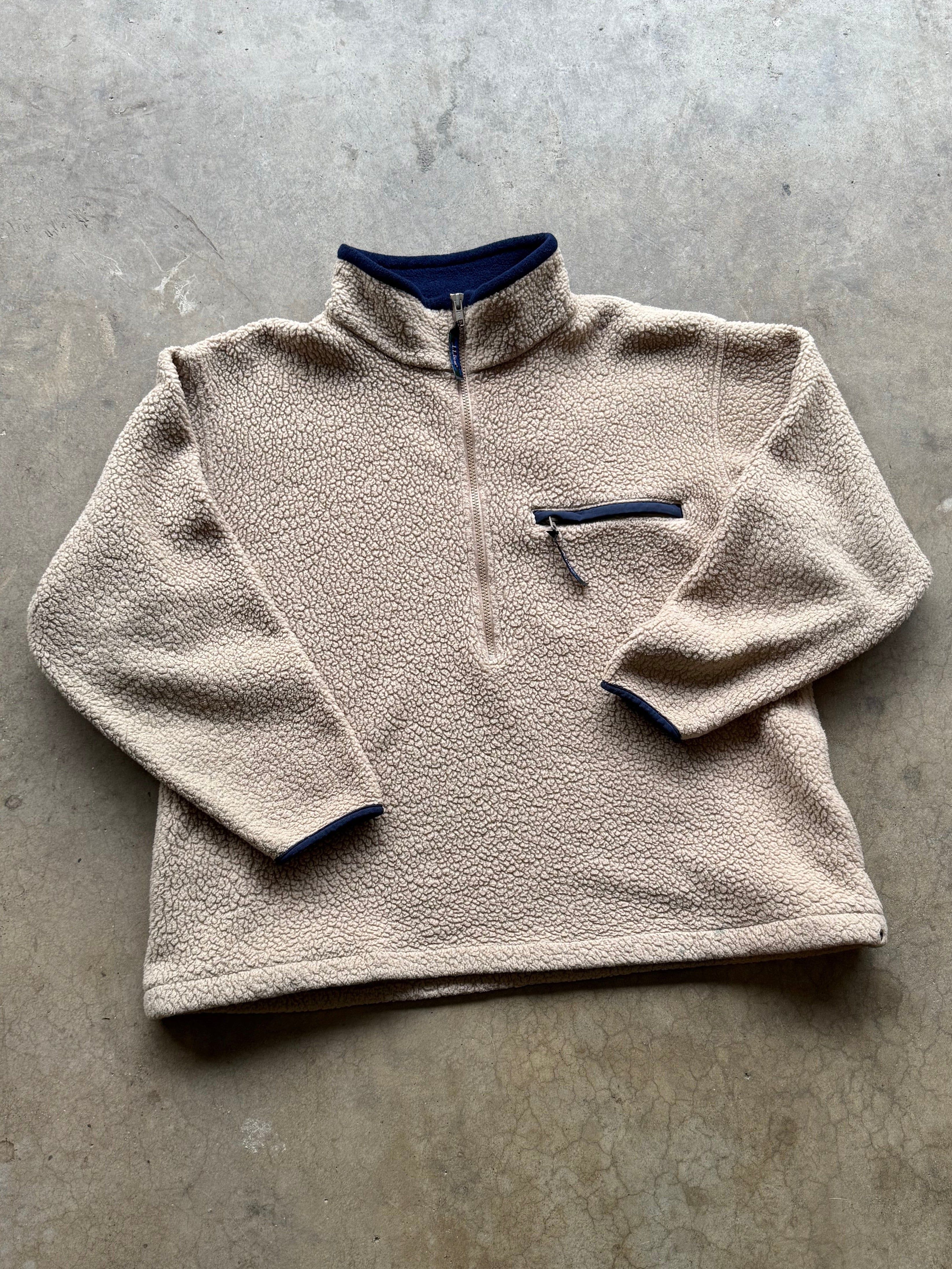 LLBean Quarter-Zip Fleece