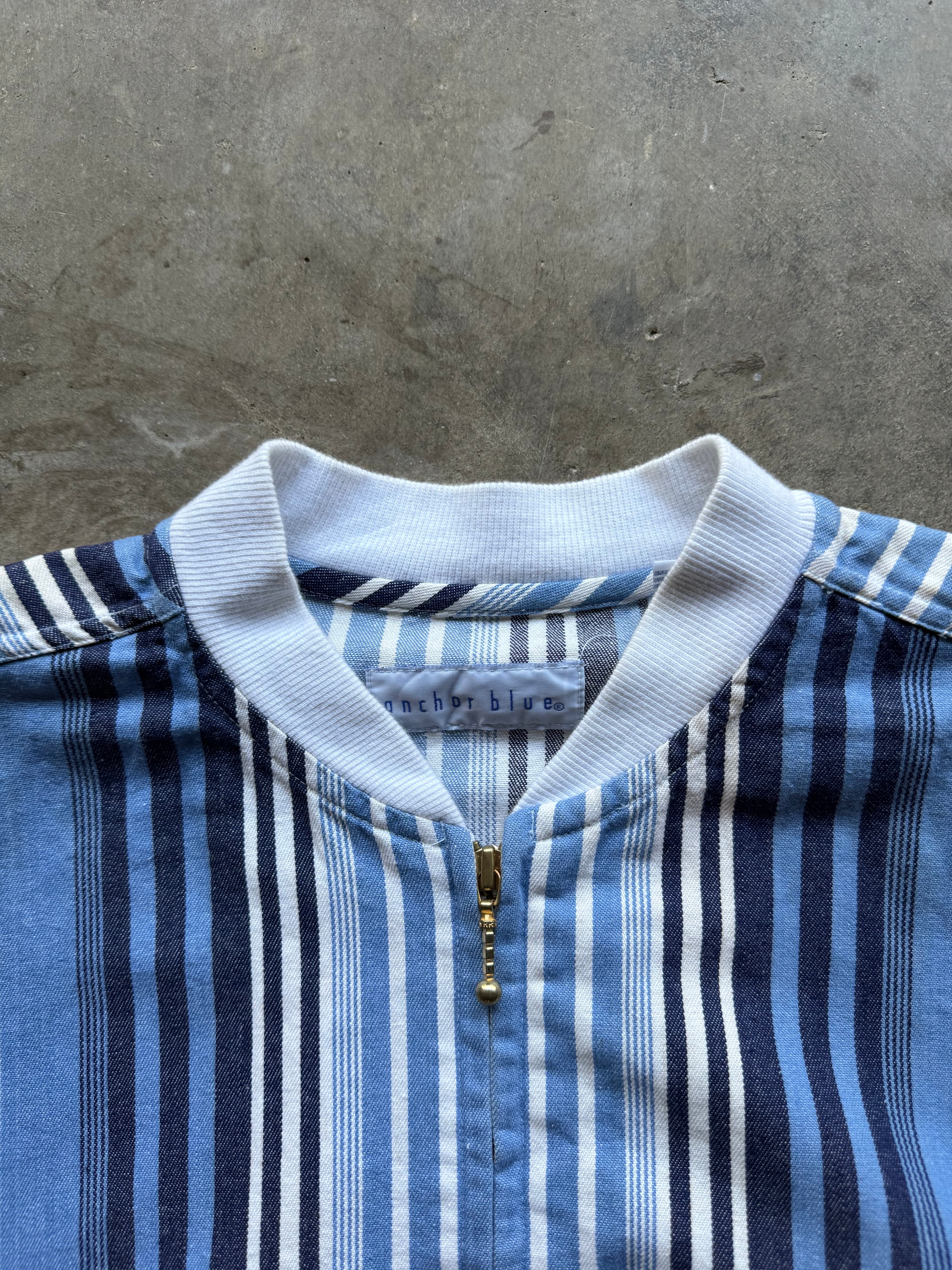 Anchor Blue Striped Jacket